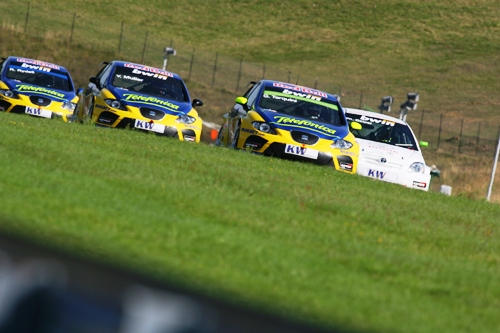 SEAT mannen in actie op Brno